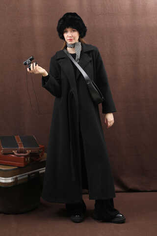 Yandan Bağlamalı Kaban Siyah - 9