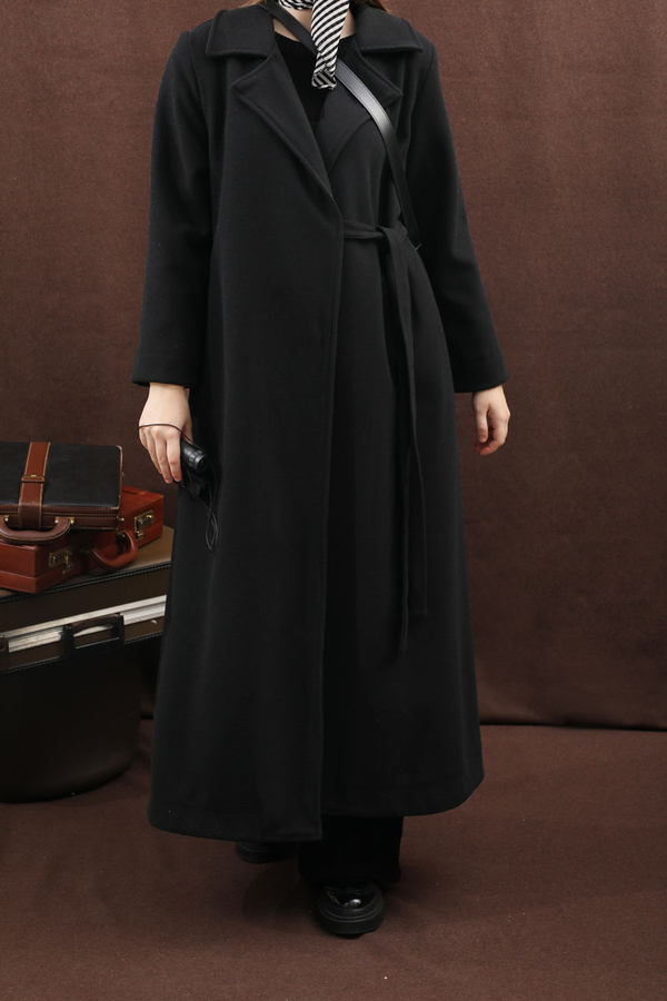 Yandan Bağlamalı Kaban Siyah - 13