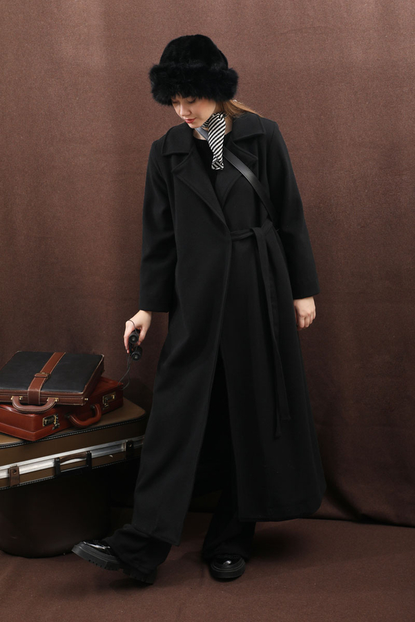 Yandan Bağlamalı Kaban Siyah - 14