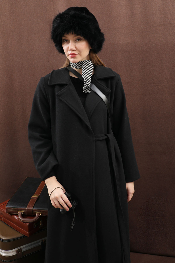 Yandan Bağlamalı Kaban Siyah - 15