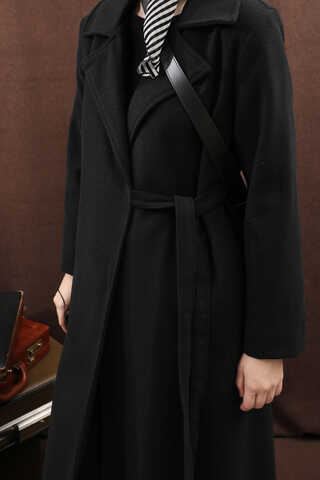 Yandan Bağlamalı Kaban Siyah - 17