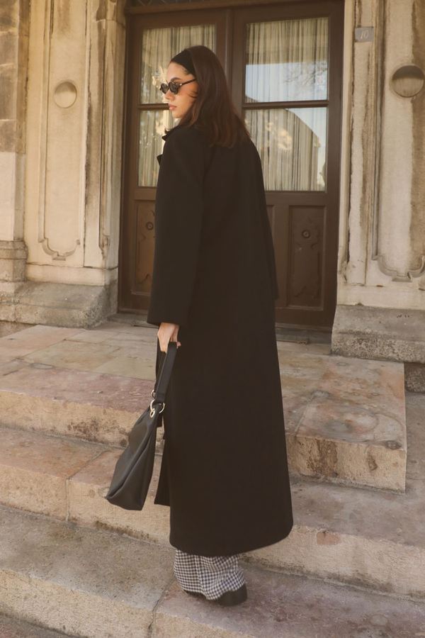 Yandan Bağlamalı Kaban Siyah - 7