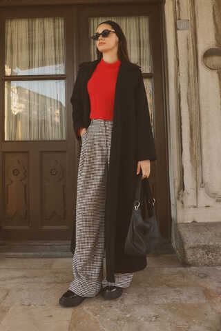 Yandan Bağlamalı Kaban Siyah - 6