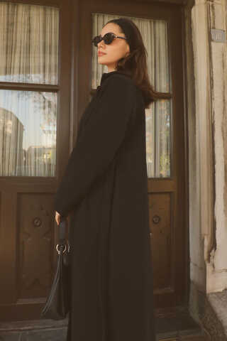 Yandan Bağlamalı Kaban Siyah - 8