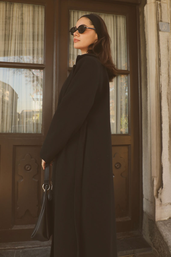 Yandan Bağlamalı Kaban Siyah - 8