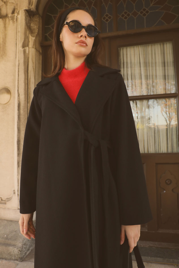 Yandan Bağlamalı Kaban Siyah - 4