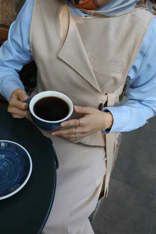 Yandan Bağlamalı Yelek Etek Takım Krem - 4