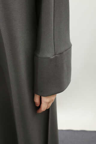 Yandan Yırtmaçlı Uzun Takım Antrasit - 8