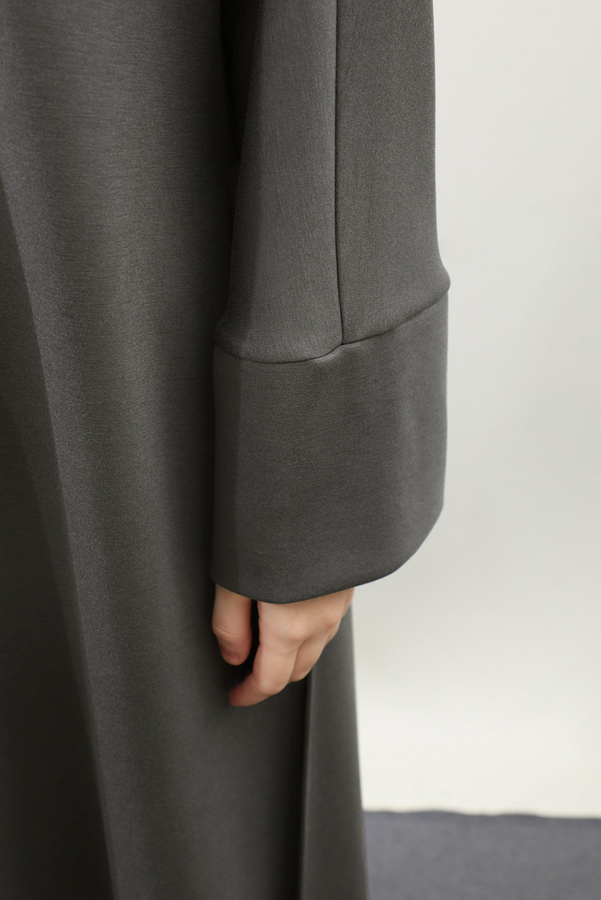 Yandan Yırtmaçlı Uzun Takım Antrasit - 8