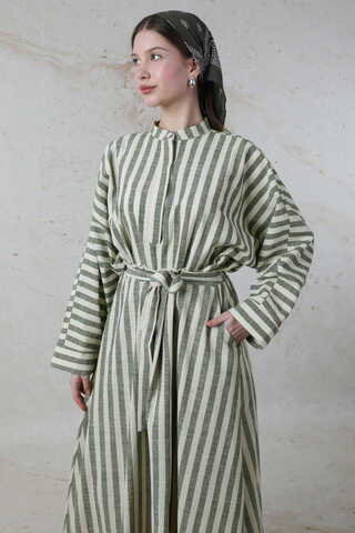 Yarasa Kol Keten Takım Haki - 2