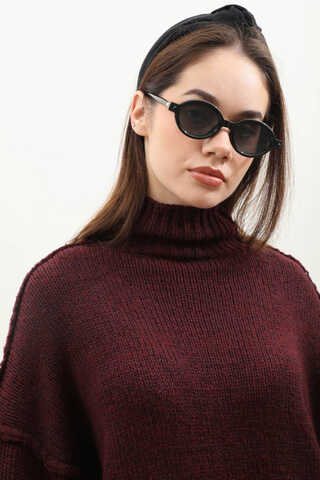 Yarım Balıkçı Kazak Bordo - 3