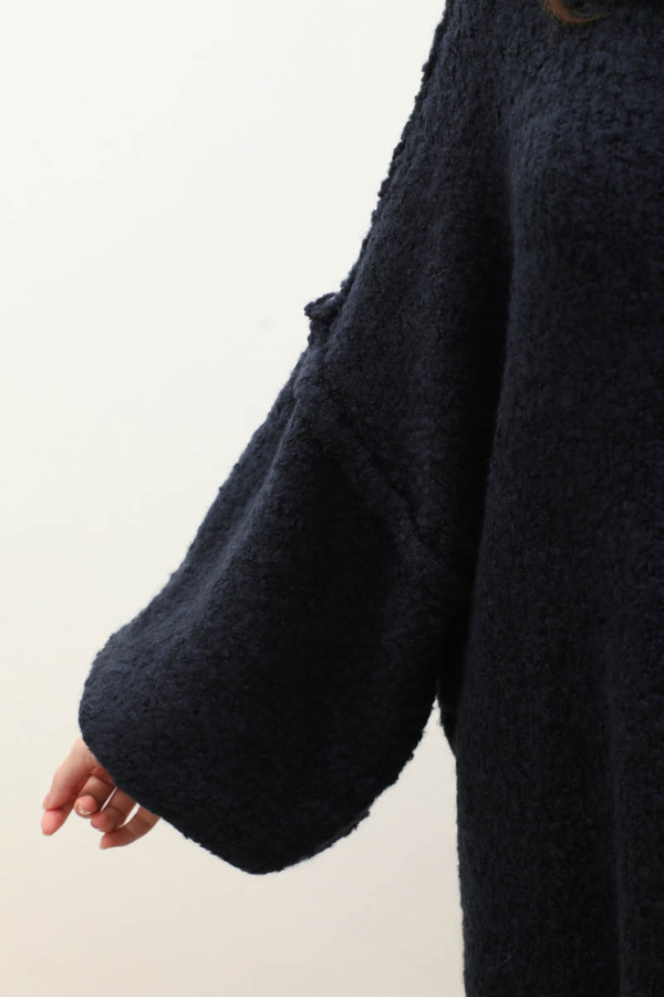 Yarım Balıkçı Kazak Lacivert - 3