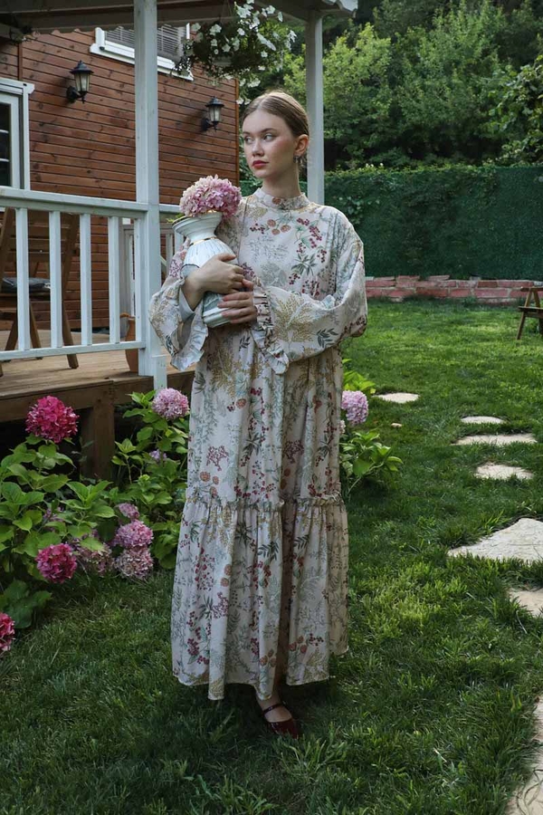 Yaz Çiçeği Elbise Taş - 2