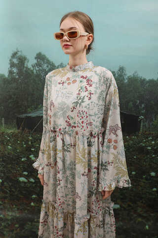 Yaz Çiçeği Elbise Taş - 10