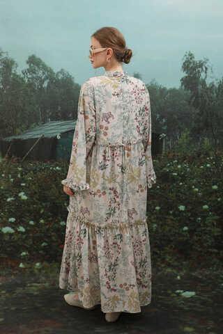 Yaz Çiçeği Elbise Taş - 12