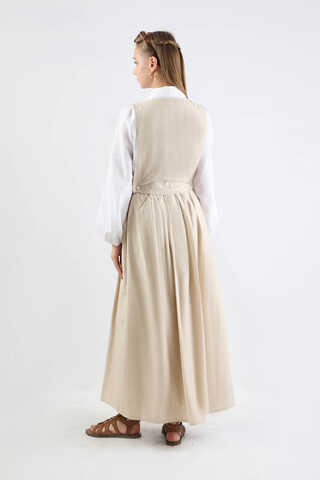 Yelek Detaylı Etek Takım Taş - 6