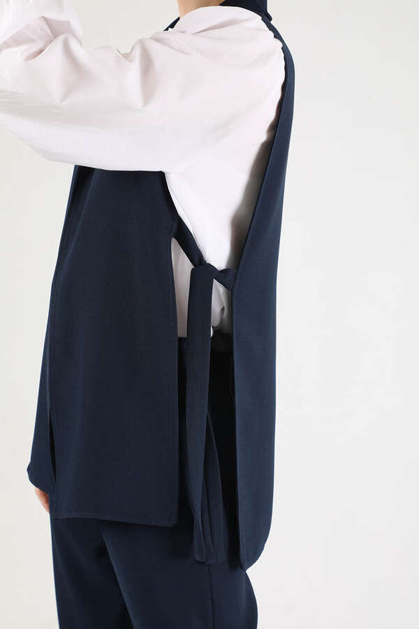 Yelek Tunik Takım Lacivert - 3
