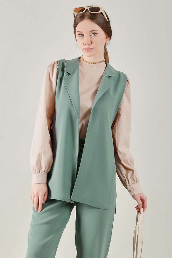 Yelek Tunik Takım Mint - 2