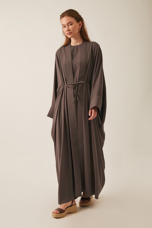 Yezra Abaya Kahverengi - 4