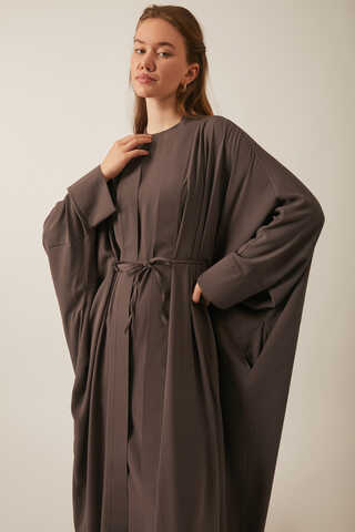 Yezra Abaya Kahverengi - 5