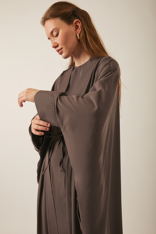 Yezra Abaya Kahverengi - 6