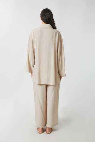 Yıkamalı Tunik Takım Taş - 14