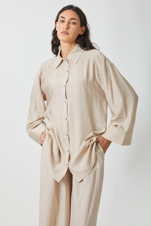 Yıkamalı Tunik Takım Taş - 9