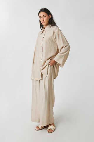 Yıkamalı Tunik Takım Taş - 5