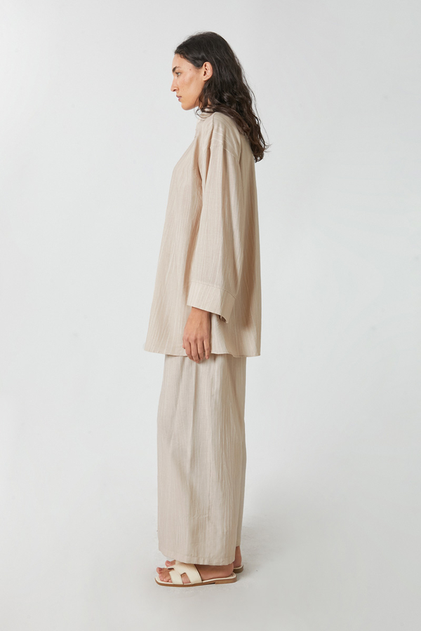 Yıkamalı Tunik Takım Taş - 7