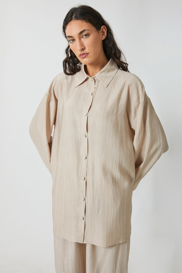 Yıkamalı Tunik Takım Taş - 12