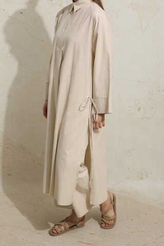 Yırtmaçlı Uzun Tunik Takım Taş - 3