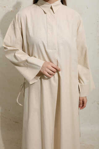 Yırtmaçlı Uzun Tunik Takım Taş - 1