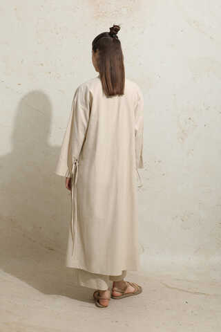 Yırtmaçlı Uzun Tunik Takım Taş - 6