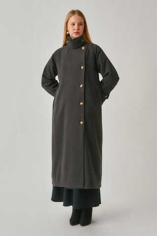 Yüksek Yaka Premium Kaban Füme - 7