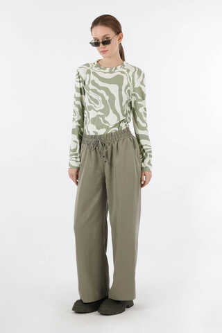 Zebra Desenli Body Mint - 5