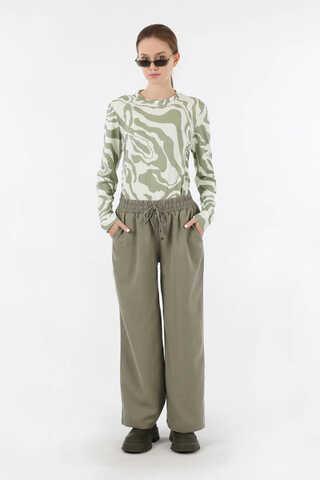 Zebra Desenli Body Mint - 4