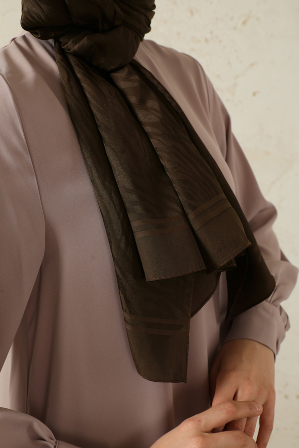 Zebra Jakar Şal Acı Kahve - 2