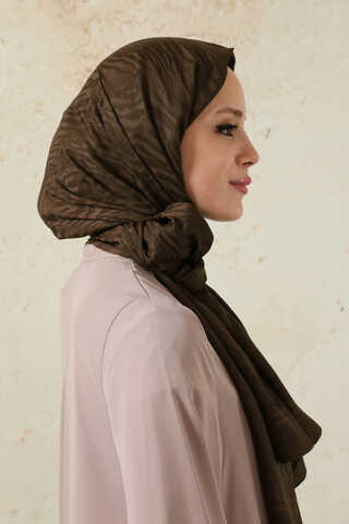 Zebra Jakar Şal Acı Kahve - 4