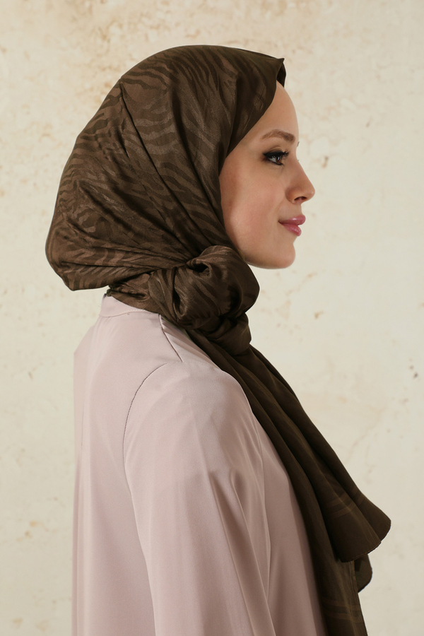 Zebra Jakar Şal Acı Kahve - 4
