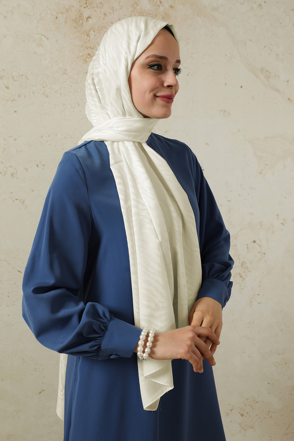 Zebra Jakar Şal Ekru - 4