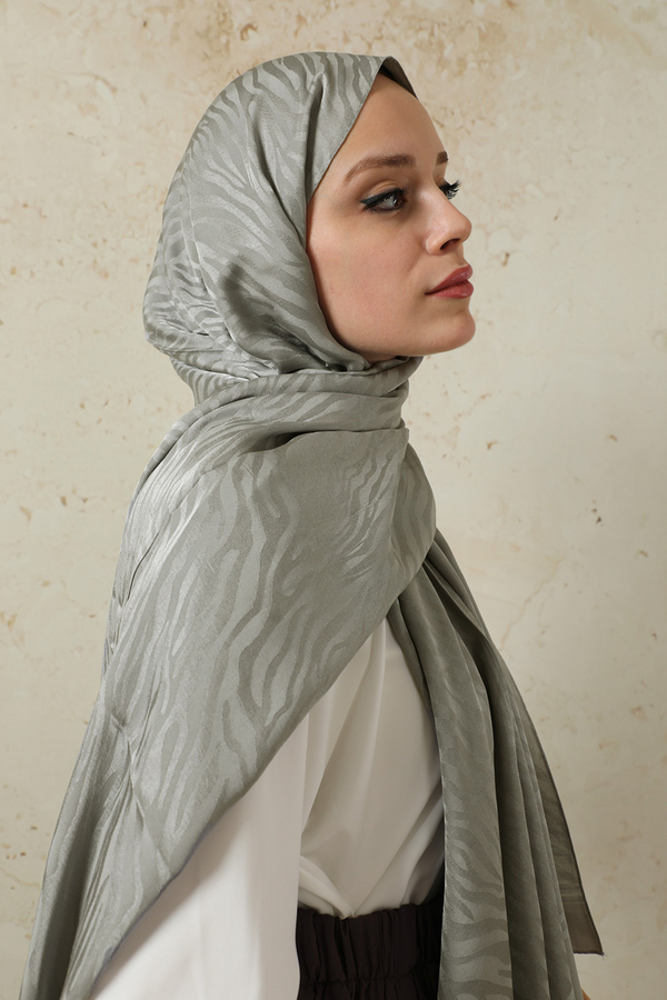 Zebra Jakar Şal Gri - 2