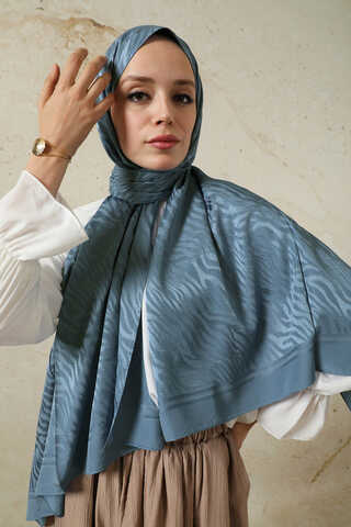 Zebra Jakar Şal İndigo - 3