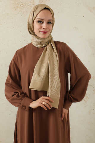 Zebra Jakar Şal Koyu Bej - 1