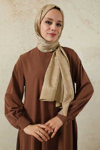 Zebra Jakar Şal Koyu Bej - 3