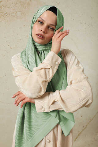 Zebra Jakar Şal Mint - 1