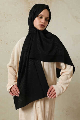 Zebra Jakar Şal Siyah - 3