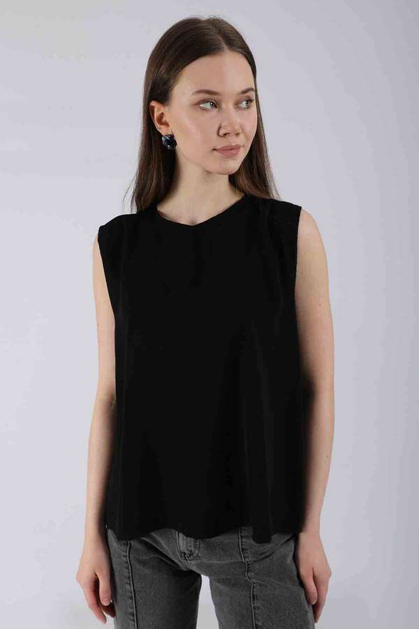 Zero Sleeve Short Underwear Black - 3