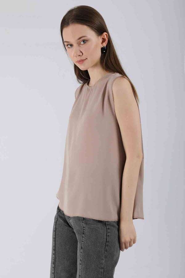 Zero Sleeve Short Underwear Dark Mink - 3