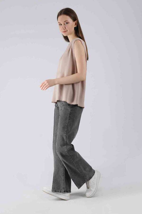 Zero Sleeve Short Underwear Dark Mink - 4