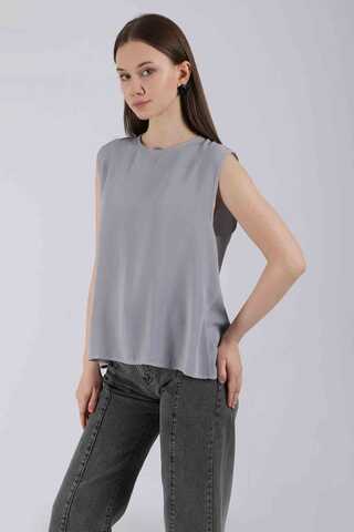 Zero Sleeve Short Underwear Grey - 1